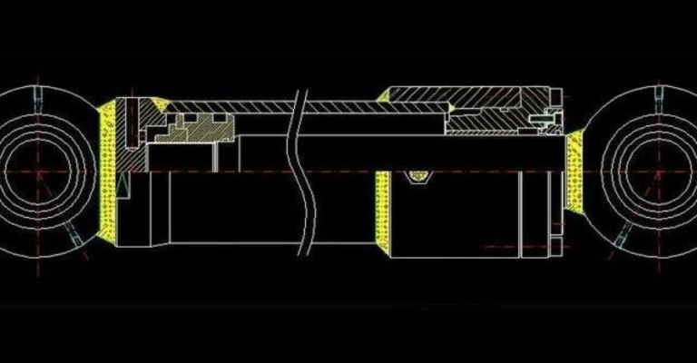 Single-acting hydraulic cylinders